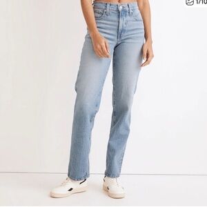 Madewell The Mid-Rise Perfect Vintage Straight Jeans sz 24